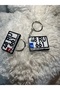 Personalized License Plate Keychain for Your Motorcycle - with Your First and Last Name - 3D Design for Gift - 5