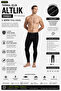 Thermal Underwear Tights Unisex Pp S Seamless Ii. Level Ocp008