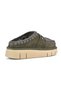 Women / Girls Slippers / Clogs ( Home ) MU.FW531001A BKOL Mou Bounce clog metal logo Black Olive - 3