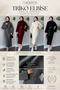 Belt Detailed Long Knitwear Dress 130 cm - 2