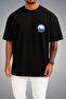 Oversize Tcg Ayvalık Logo Pocket Printed Unisex T-Shirt