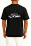 Oversize Tcg Akçakoca M268 Pocket and Back Printed Unisex T-Shirt - 2