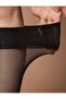 Women's Thin Knee-Length 20' Den Pantyhose 6'Pair -500 Black - 3