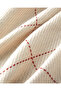 Yumi Sofa Shawl 140X170 cm Ecru-Red - 3