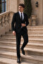 Men's Black Suit – Regular Cotton Fabric - 5