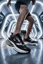 Black-Gold Lightweight Flexible Men's Running, Walking and Sports Shoes Space m - 4