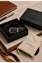 Clip-On Brown Leather Belt Classic - Men's 100% Genuine Leather Belt - 5