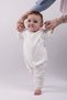 Two-piece snap-closure romper pajamas, long sleeve, seasonal baby & toddler embroidered jumpsuit - 3