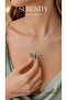 Silvery Wing Zircon Dragonfly Steel Necklace - 2