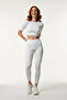 Yüksel Waist Slim Fit Leggings - 4