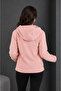 Women's Hooded Sweatshirt Pink - 2