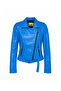 Blue Ella Women's Leather Jacket - 5