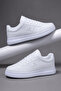 White Daily Orthopedic Sneaker Men's Sports Shoes - Pj732