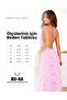 Pink Patterned Backless Halter Neck Maxi Summer Dress - 2