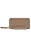 Cream Women's Leather Wallet - 3