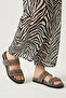 , Women's Genuine Leather Slippers 1611062Z4050 Mink