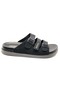 Kocamanlar 6025 Orthopedic Men's Slippers Black