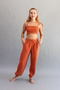 Elastic Leg Muslin Trousers