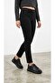Melinta Side Zipper Flat Sole Black Women's Shoes - 3
