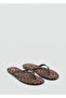 Leopard Print Strap Sandals