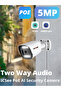 5MP PoE AI Camera 5MP PoE Video Surveillance Camera IP Onvif Two Way Audio 48V POE DC 12V Night Visi - 7