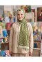 شال فريش - نمط البرسيم - EM060-02 - أخضر