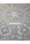 Washable Ironable Elegant Draped Floral Embroidery Lace Large Round Pvc Oilcloth Tablecloth - 3