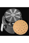 50 Pcs Air Fryer Baking Paper Disposable Food Baking Paper Perforated Round Model (5361) - 3