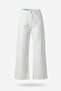 High Waist Loose Fit Stone Embellished Jean Trousers - 6