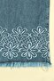 Flower Embroidered Girl's Pants with Adjustable Waist - 4