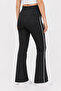 100% Modal Maternity Leggings with Adjustable Waist and Wide Legs with Modal Piping Detail - 4
