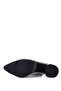 Women's Genuine Leather Mink Heeled Shoes - 4