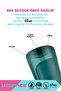 530ml Silicone Body Tritan Water Bottle with Magnetic Lid - 6