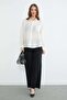 Tek Pocketed Cross Buttoned Oversized Shirt - 3