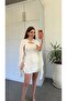 Cape Dress Ecru - 2