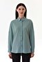 Basic Jacquard Oversize Shirt - 8