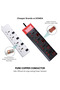 Power Strip Extension Board with 4 Universal Sockets, 3 M Heavy Duty Cable, Individual Switche - 7