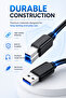 كابل طابعة USB 3.0 بطول 1.5 متر AM/BM - 5
