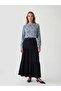 Original Elastic Waist Pleated Skirt
