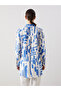 Trendlucky Women's Shirt Tunic with a Distinctive Collar Pattern - 4