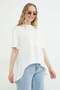 Basic Long Back Oversize T-Shirt - 5