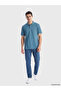 Nevavm Polo Collar Pique Men's T-Shirt with Difference - 2