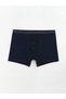 Navy Blue Standard Fit Cotton Flexible Men's Boxers Set of 5 - 3