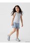 Two Mt Shop Quality Lcw Kids Blue Striped Standard & Regular Girls' Shorts - 3