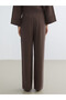 Trendlucky Women's Wide Leg Pants with Elastic Waist and Difference in Color - 4