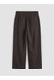 Trendlucky Loose Fit Women's Pleated Fabric Pants with a Difference in Color - 6