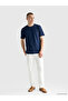 Nevavm Oval Collar Men's Combed Cotton T-Shirt - 2