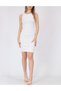Rochie scurta, Alb