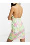 Rochie scurta, Floral print - 2