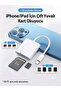 متوافق مع iPhone 14/13/12/11/Se/X/8/7/Mini/Plus/Pro/Pro Max، محول قارئ بطاقات Lightning إلى SD/Micro SD/TF، محول قارئ بطاقات - 2